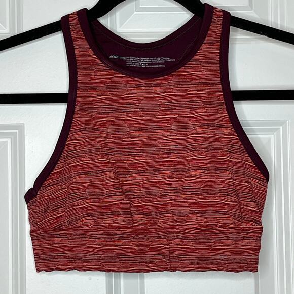 Aerie Burgundy Racerback Sports Bra XS - Picture 1 of 5